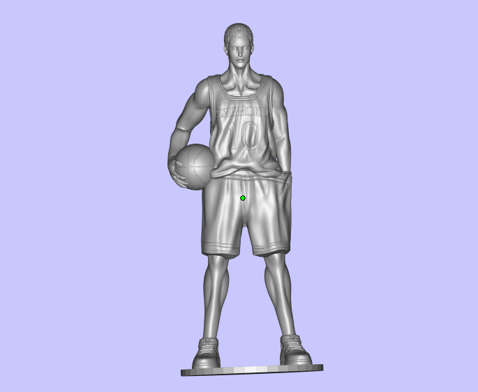 灌籃高手櫻木花道手辦 3D打印GK白模