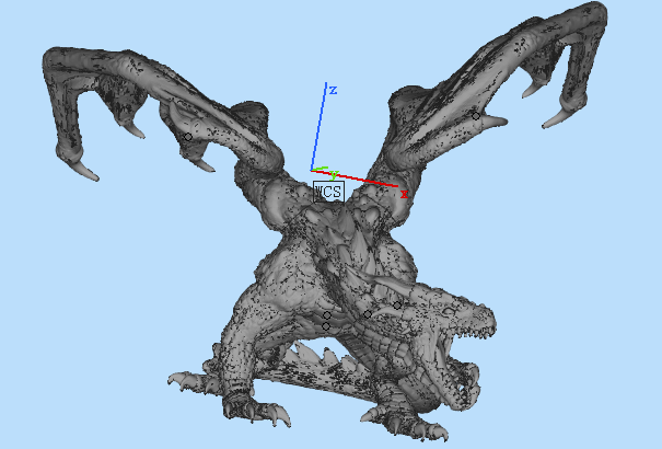 西方龍3D模型文件